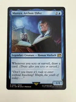 Matoya Archon Elder MTG Magic the Gathering Card NM Near Mint FIN - Image 1