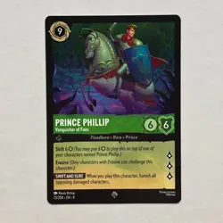 Prince Phillip 73/204 Disney Lorcana Fabled Regular Super Rare Card NM - Image 1
