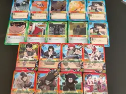Naruto Card Game Sakura Ino Shizune Hokage Hokage Hashirama Japanese lot eb142 - Image 1