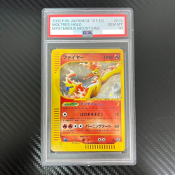 PSA 10 Moltres Holo 019/088 pokemon card mysterious mountains 1st Ed from Japan - Image 1