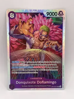 Donquixote Doflamingo OP10-071 One Piece Card - OP10 Royal Blood SR NM/M - Image 1