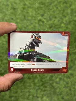 Space Beam EBP01-031 Rare Foil Godzilla Card Game 1st Edition Strategy - Image 1