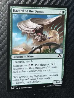 Hazard Of The Dunes DFT 0165 MTG Aetherdrift Eng Non Foil - Image 1