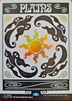 MTG - Plains - Foil - Secret Lair - Magic the Gathering - Image 1