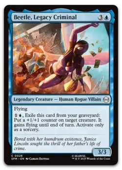 Beetle, Legacy Criminal #26 (NM) Spider-Man SPM Magic MTG - Image 1