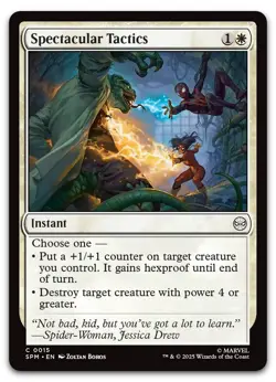 Spectacular Tactics #15 (NM) Spider-Man SPM Magic MTG - Image 1