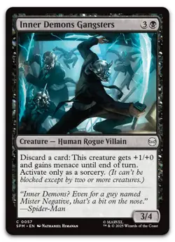 Inner Demons Gangsters #57 (NM) Spider-Man SPM Magic MTG - Image 1