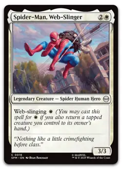 Spider-Man, Web-Slinger #16 (NM) Spider-Man SPM Magic MTG - Image 1