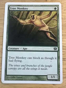 Tree Monkey - 9th Edition Core Set - Magic the Gathering MTG Nice! - Image 1