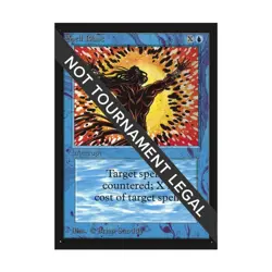 WOTC MtG International Ed. Spell Blast (C) NM - Image 1