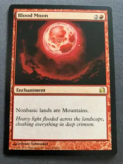 MTG Blood Moon {Modern Masters} - NM - Image 1