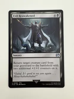 Evil Reawakened MTG Magic the Gathering Card NM Near Mint FIN - Image 1