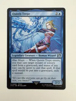 Quistis Trepe MTG Magic the Gathering Card NM Near Mint FIN - Image 1