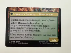 Fang Fearless I’Cie MTG Magic the Gathering Card NM Near Mint FIN - Image 2