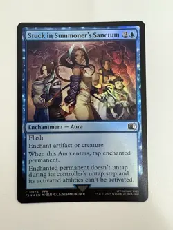 Stuck in Summoner’s Sanctum Foil MTG Magic the Gathering Card NM Near Mint FIN - Image 1