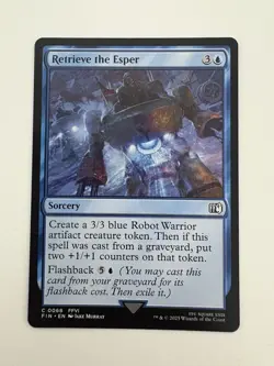 Retrieve the Esper MTG Magic the Gathering Card NM Near Mint FIN - Image 1