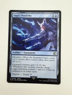 Sage’s Nouliths MTG Magic the Gathering Card NM Near Mint FIN - Image 1