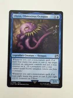 Ultros Obnoxious Octopus MTG Magic the Gathering Card NM Near Mint FIN - Image 1