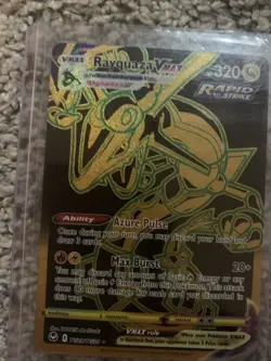 Pokemon Rayquaza VMAX 2022 Rapid Strike #TG29/TG30 VERY GOOD CONDITION UNGRADED! - Image 1