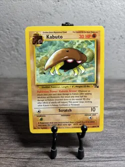 Kabuto 50/62 Fossil Regular Common-WOTC-Pokemon TCG-Fast Shipping-NM!! - Image 1