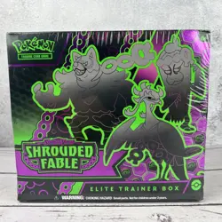 Pokemon Scarlet & Violet: Shrouded Fable ETB Factory Sealed Elite Trainer Box - Image 1