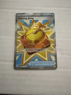 Pokemon Fighting Gong 168/132 Ultra Rare Full Art Mega Evolution English - Image 1