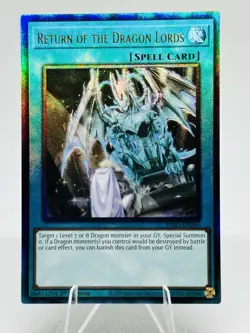 Yugioh! Return of the Dragon Lords - RA03-EN060 - Prismatic Collector's Rare - 1 - Image 1