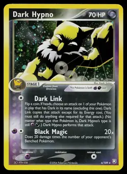 Pokemon Card - Dark Hypno Team Rocket Returns 6/109 Holo Rare - Image 1