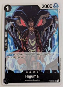 Higuma ST08-008 - One Piece Card Game TCG - Image 1