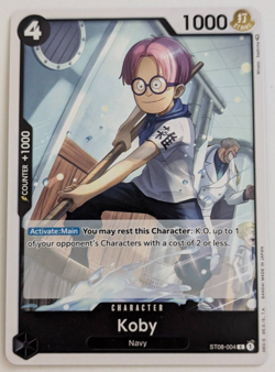 Koby ST08-004- One Piece Card Game TCG - Image 1