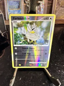 Pokemon TCG Secret Wonders Farfetch'd 49/132 Reverse Holo Card 2007 - Image 1