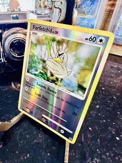 Pokemon TCG Secret Wonders Farfetch'd 49/132 Reverse Holo Card 2007 - Image 3