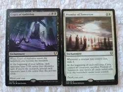 MTG CMR LOT of 2 Enchantment Cards #'s 039/114 Free Shipping - Image 1