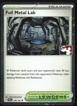 Full Metal Lab - 148/162 - Play! Pokemon Prize Pack Series 5 - Cosmos Holo Card - Image 1