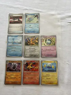 Pokemon Binder Card Lot With Holo Rares ,. All Cards Are As Is From Mint 2 Good - Image 2