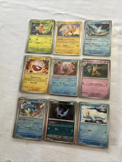Pokemon Binder Card Lot With Holo Rares ,. All Cards Are As Is From Mint 2 Good - Image 4