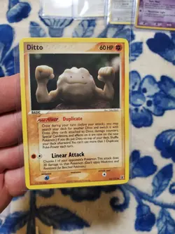 Pokemon Card Ditto (Geodude) EX Delta Species Common 62/113 - LP - Image 1