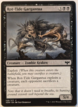 MTG Rot-Tide Gargantua Innistrad: Crimson Vow 129/277 Regular Common - Image 1