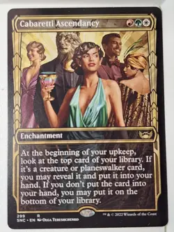 Cabaretti Ascendancy - SHOWCASE Streets Of New Capenna - Magic the Gathering MTG - Image 1