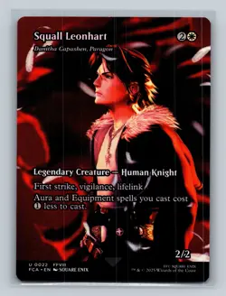 MTG - Squall Leonhart - 22 - FINAL FANTASY: Through the Ages - Uncommon - NM - Image 1