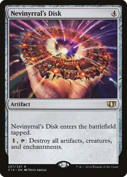 Nevinyrral's Disk MP #257 Commander 2014 MTG - Image 1