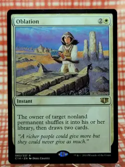 Oblation Commander 2014 LP MTG Magic the Gathering x1 MKE - Image 1