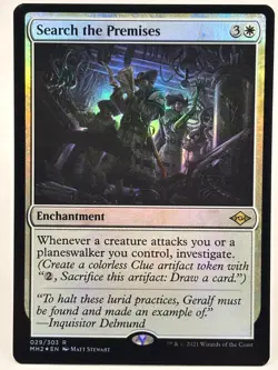 Search The Premises NM/M* FOIL Modern Horizons 2 ENGLISH 029/303 mtg -UnltdCards - Image 1