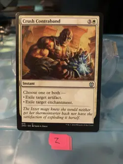 Crush Contraband (13) Zendikar Rising Commander ZNC (BASE) NM+ (MTG) - Image 1