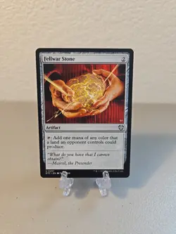 MTG Fellwar Stone LP Commander Outlaws Of Thunder Junction - Image 1