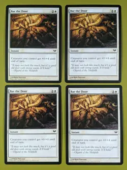 Bar the Door x4 Dark Ascension 4x Playset Magic the Gathering MTG - Image 1