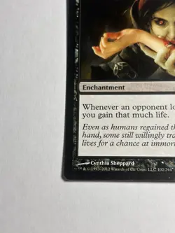 MTG Exquisite Blood Avacyn Restored Non-Foil Moderately Played English 102/244 - Image 4