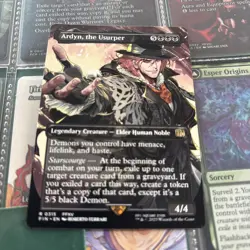 2025 MTG Magic the Gathering FIN Final Fantasy Borderless #315 Ardyn the Usurper - Image 5