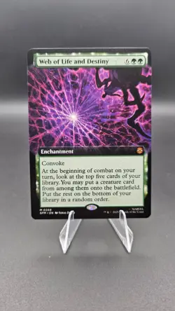 MTG Web of Life and Destiny (Extended Art) - SPM Universes Beyond: NM 0268 - Image 1