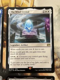 Water Wind Darkness Earth Crystal Lot of 4 (Regular) Final Fantasy English - NM - Image 3